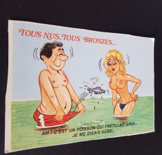 Carte Po?tala Fran?uzeasca Umoristica pentru Adul?i.NUD. foto