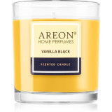 Areon Scented Candle Vanilla Black lum&acirc;nare parfumată 120 g