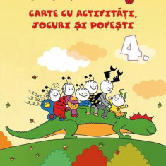 Bobiță și Buburuză - Carte cu activități, jocuri și povești nr. 4 - Paperback brosat - Erika Bartos - Casa