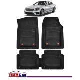 Covorase Auto TeamCar&reg; Tip Tavita Compatibile Mercedes-Benz S-Class W222 (2013&ndash;2020) Negru Material Rezistent