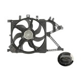 GMV radiator electroventilator Opel Corsa C (X01), 2000-2006 Motorizare 1, 0 44kw; 1, 2 16v 55kw; 1, 4 16v 66kw; 1, 8 16v 92kw; 1, 4 16v Twinport 66k, Rapid