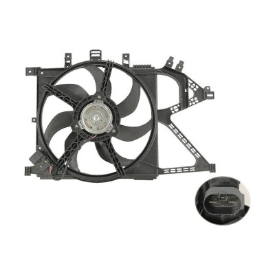 GMV radiator electroventilator Opel Corsa C (X01), 2000-2006 Motorizare 1, 0 44kw; 1, 2 16v 55kw; 1, 4 16v 66kw; 1, 8 16v 92kw; 1, 4 16v Twinport 66k foto