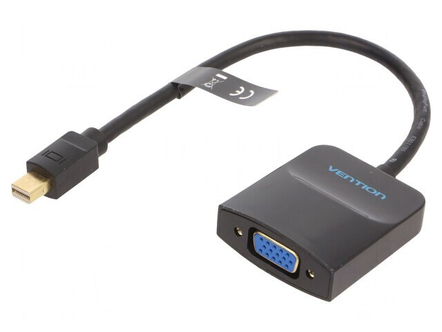 Adaptor Mini DisplayPort la D-Sub 15 Pin Negru
