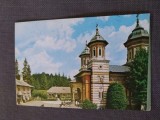 CPIB 23163 CARTE POSTALA - SINAIA, BISERICA NOUA A MANASTIRII, CIRCULATA, 1968, STAMPILE, TIMBRU