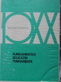 FUNDAMENTELE EDUCATIEI PERMANENTE-SUB REDACTIA R.H. DAVE-363821