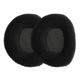 Cumpara ieftin Set 2 Perne de urechi pentru casti Sennheiser RS160/RS170/RS180, Kwmobile, Negru, Textil, 59704.01