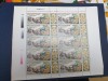 Ziua marci postale rom&acirc;nești 1995 cola de 10 timbre mnh, Nestampilat