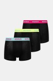 HUGO boxeri 3-pack barbati, culoarea galben, 50532611