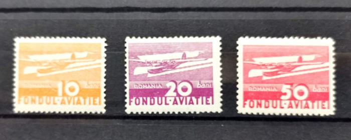 Rom&acirc;nia Fondul aviației timbre fiscale MNH