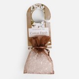 Perle parfumate &icirc;n săculeț textil, 20g, aromă cotton fresh, cu c&acirc;rlig pentru agățat, CMCLASS