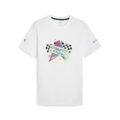 Mercedes AMG Petronas tricou de bărbați Vegas GP white F1 Team 2023 - S