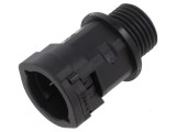 Conectori finali drepţi Filet metrică exterior poliamidă 6