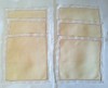 Set 6 Placemats/ Suport farfurie Vintage din bumbac cu danteluta pe margine