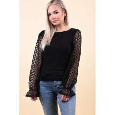 Bluza Pieces Fulle Black foto