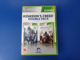 Assassin&#039;s Creed: Double Pack - jocuri XBOX 360, Actiune, Single player, 16+, Ubisoft