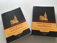 CANDID C.MUSLEA, BISERICA SF NICOLAE DIN SCHEII BRASOVULUI-ADEVARATA MONOGRAFIE A &rdquo;PRIMEI SCOLI ROMANESTI&rdquo; 2 VOL.EDITIE ANASTATICA A CELEI INTERBELICE