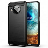 Husa Nokia X10 X20 Carbon Negru Techsuit