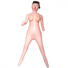 Fata Care Finalizează - Păpușă gonflabilă realistică cu vibrații 152cm