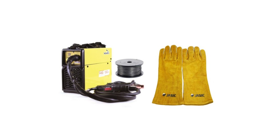 Pachet Aparat de Sudura MIG 130s Intensiv Tip MIG-MAG + Rola Sarma Flux ...