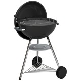 Outsunny Grătar rotund tip kettle | Aosom Romania