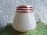 Design / Vintage - Abajur deosebit pentru lustra lampa veioza sau aplica mijlocul sec XX !