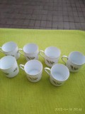 Portelan Rosenthal, lot de 7 cescute de cafea