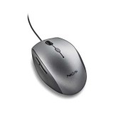 Mouse optic cu fir NGS Moth Gray 1600dpi silent click adaptor USB-C gri