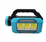 Lanterna Solara Led 18x12cm cu 3 Moduri de Lumina, Incarcare USB