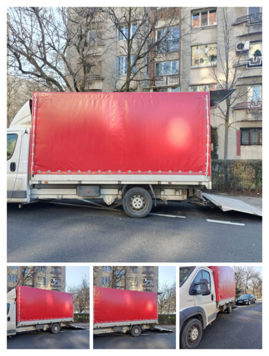 Mutari mobila transport cu duba cu lift