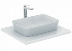 Lavoar Ipalyss Ideal Standard, Alb, Portelan, Lungime 55 Cm, Latime 38 Cm, 22 Kg, Idse139401 foto