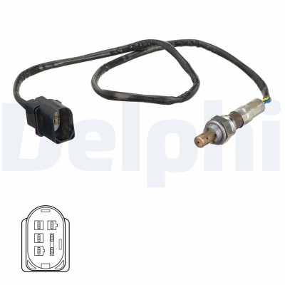 DELPHI ES21099-12B1 Sonda Lambda foto