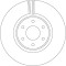 TRW DF6968S Disc frana