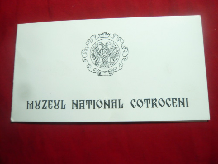 Invitatie Muzeul National Cotroceni 1993 Conferinta Dr.F.Constantiniu si Concert