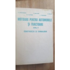 Motoare pentru automobile si tractoare 1+2- C. Hasegan, I. Stoica