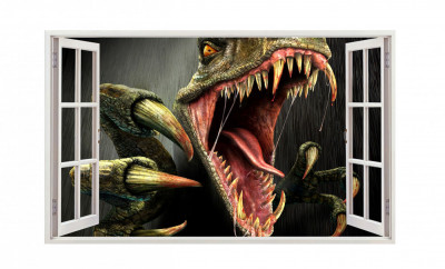 Sticker decorativ cu Dinozauri, 85 cm, 4285ST foto