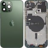 Capac Baterie Apple iPhone 13 Pro Max, Cu Carcasa Mijloc, Verde (Alpine Green), Swap