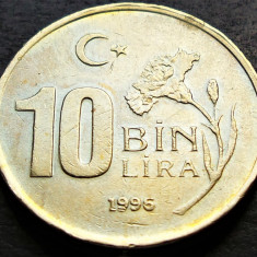 Moneda 10 BIN LIRA - TURCIA, anul 1996 * Cod 1791