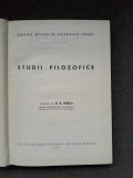 HEGEL - STUDII FILOZOFICE - EDITURA ACADEMIEI 1967