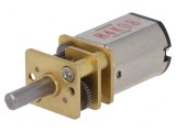 Motor DC cu Transmisie 6V 1,6A Ax Crestătură D 30:1