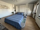 Cuvertura pat decorativa si de protectie CreponTex by Coneltex, 220 x 240 cm, pat dublu, culoare albastra