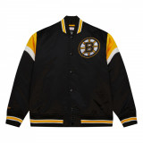 Boston Bruins geacă de bărbați NHL Heavyweight Satin Jacket - L