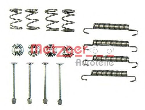 Set accesorii, saboti frana parcare OPEL VECTRA B (36) (1995 - 2002) METZGER 105-0711