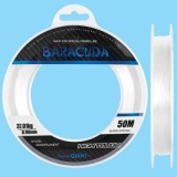 Nylon shock leader monofilament Baracuda Giant 50 m, pentru strune/inaintas, aproape invizibil 0.80 mm