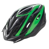 Casca Bicicleta Rider Negru/Verde, Marime L (58-61cm) - Protectie si Stil