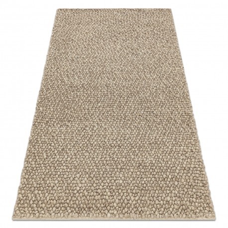 Covor din l&acirc;nă TAHAR 99005C bej - buclă ȚESUTĂ M&Acirc;NĂ, Uniforma , 200x290 cm