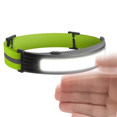 Lanterna frontala cu control gestual LED COB rosu/alb acumulator Li-ion 800mAh 350lm IP54 Phenom 18583 foto