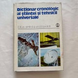 Dictionar cronologic al stiintei si tehnicii universale