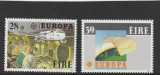 Irlanda 1988--Europa CEPT,serie 2 valori dantelate,MNH,Mi.650-651, Organizatii internationale, Nestampilat