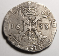 Patagon Philippe IV 1633, Olanda - Ocupatie spaniola, Brabant foto