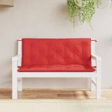 Gossi perne banca de gradina 2buc., rosu, 120x50x7cm, tesatura oxford